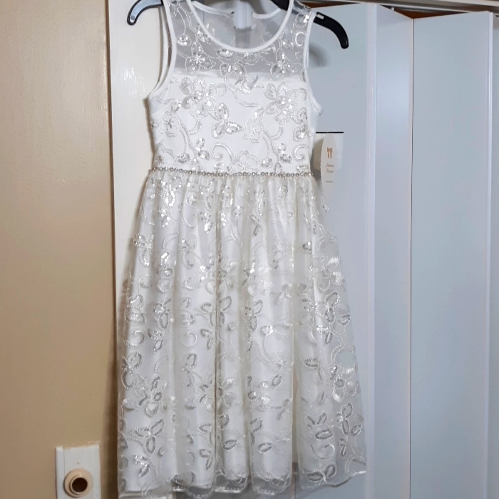 NWT cream dress